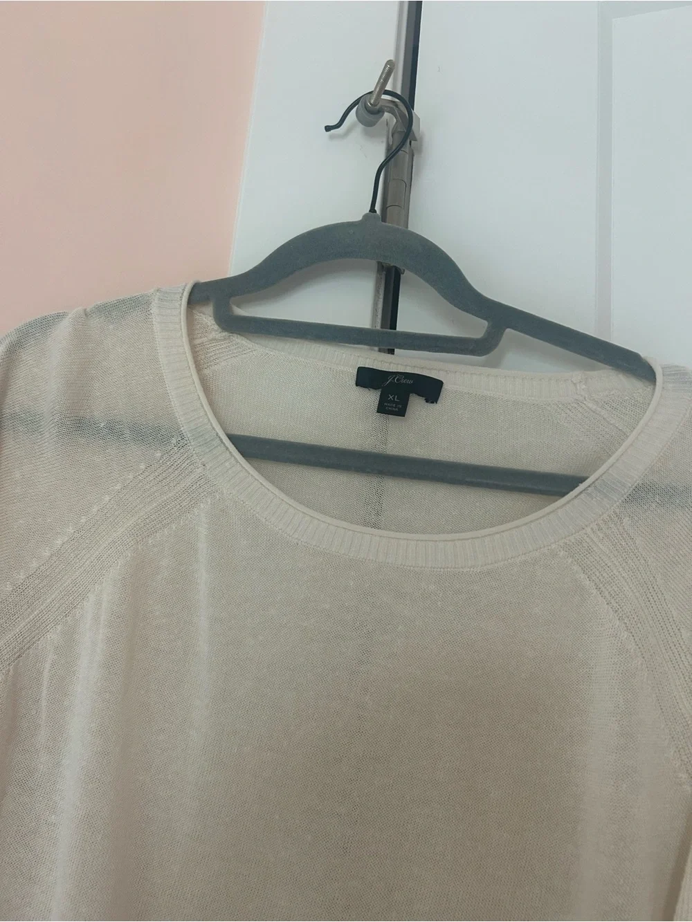 J. Crew lightweight linen-blend sweater